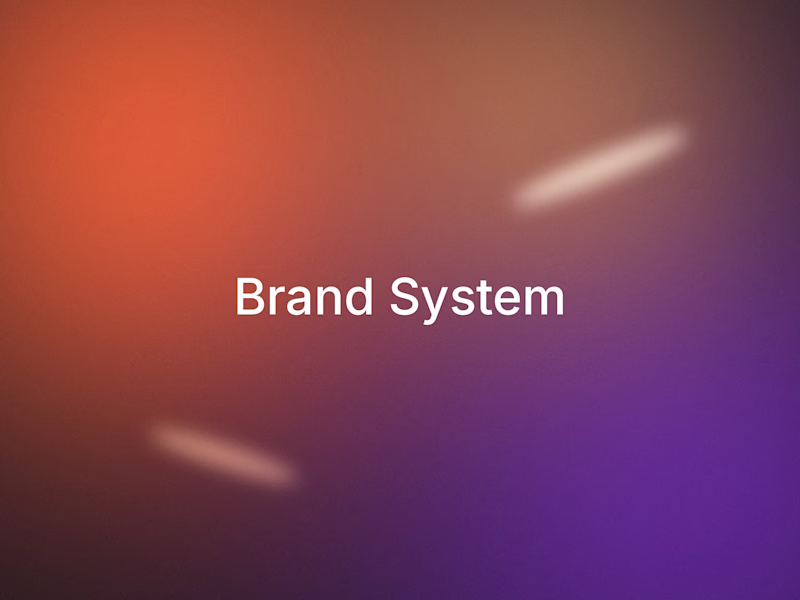 Cover image for Brand System