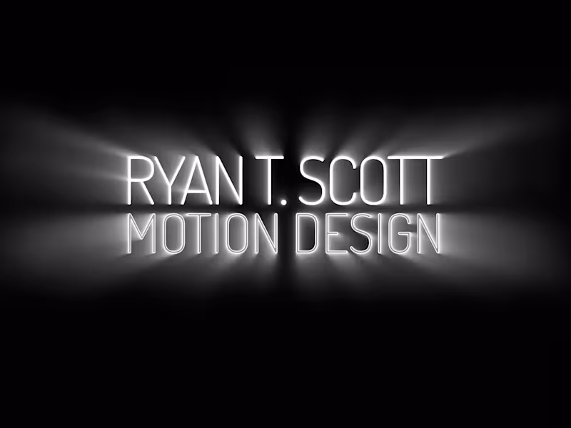 Cover image for Motion Design Reel