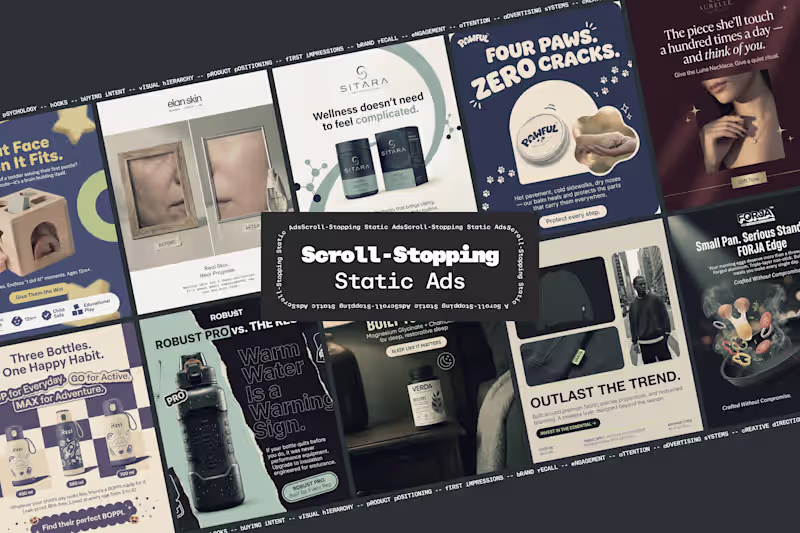 Cover image for Multiple Meta Static Ads Design
