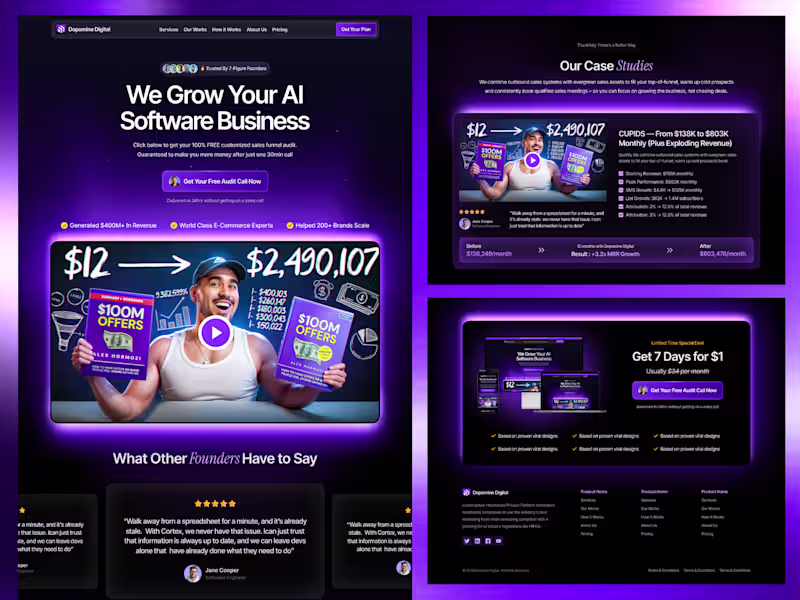 Cover image for Jordan Landing Page by Framer