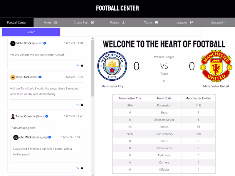 Cover image for Football Center