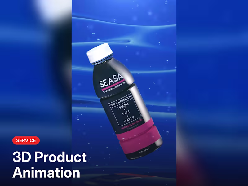 Cover image for 3D Product Animation for Ads and Launches (up to 15s)