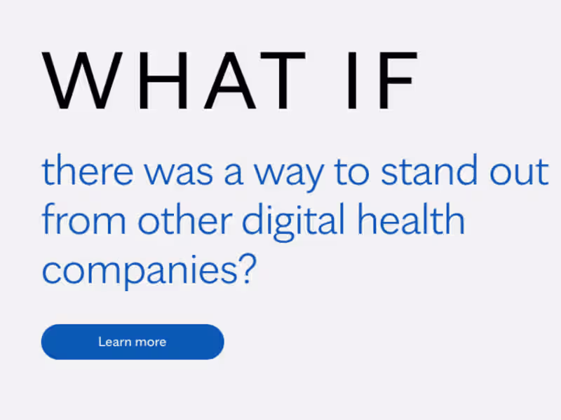 Cover image for UX:Creating User-Centric Web Content for a Leading Health System
