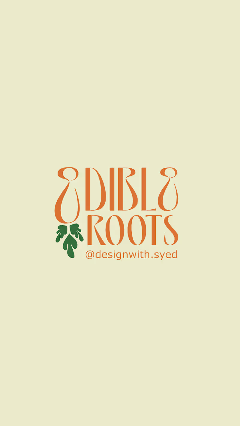 Cover image for Logo Challenge 🥕🌿
Turning a simple