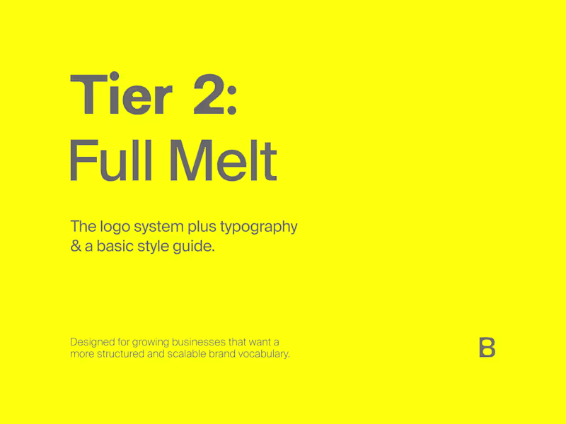 Cover image for Tier 2: The Full Melt