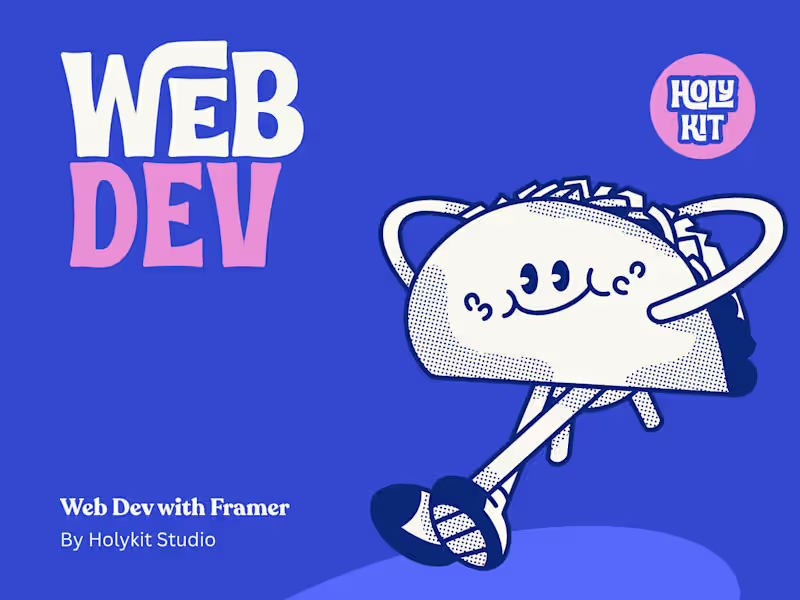 Cover image for Web Development with Framer