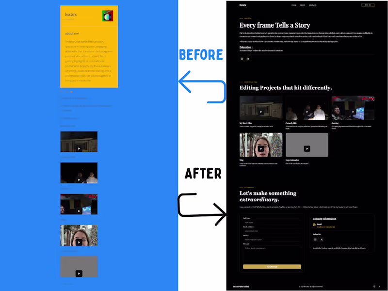 Cover image for Portfolio Redesign for High-Ticket Conversions