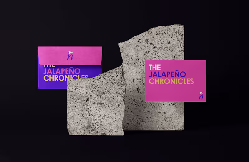 Cover image for Jalapeño Chronicles visual identity