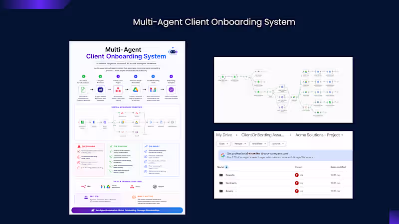 Cover image for Multi-Agent Client Onboarding System