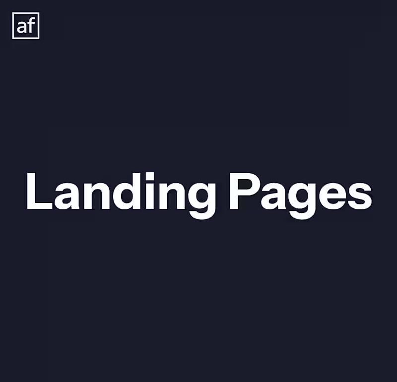 Cover image for Landing Page