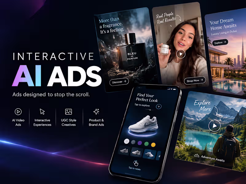 Cover image for Interactive AI Ads & Creative Experiences