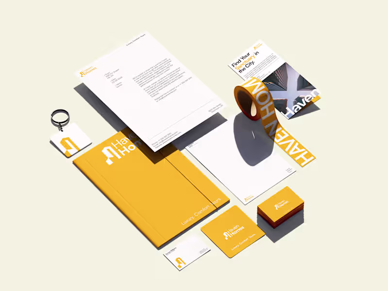 Cover image for Branding for Haven Homes