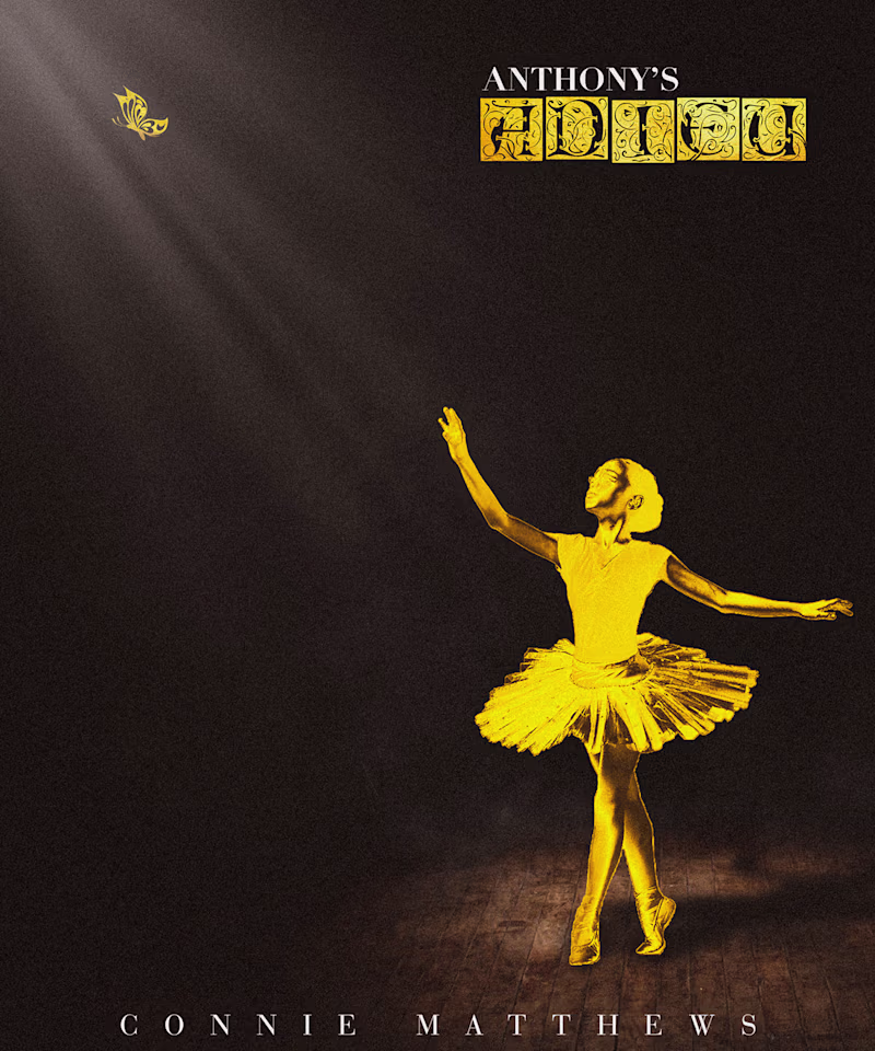 Cover image for ANTHONY'S ADIEU (BOOK COVER DESIGN)