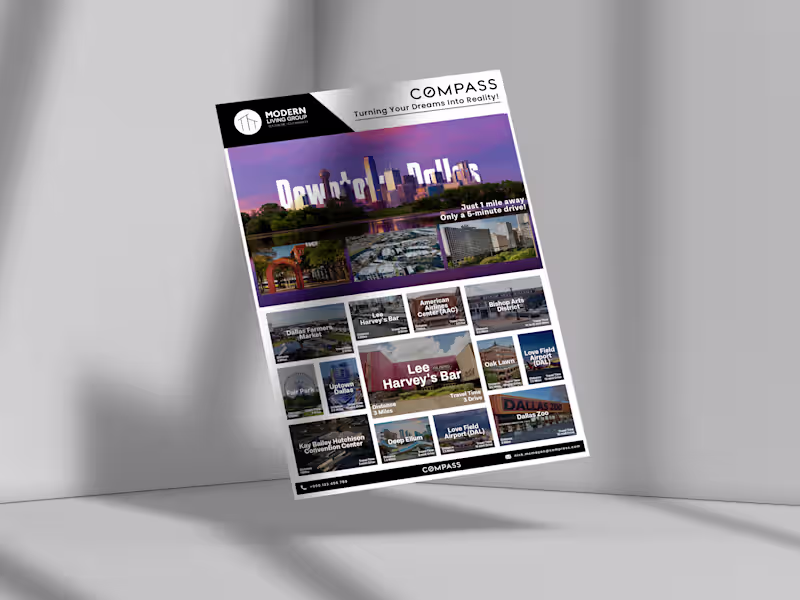 Cover image for Dallas Real Estate Flyer
A professional