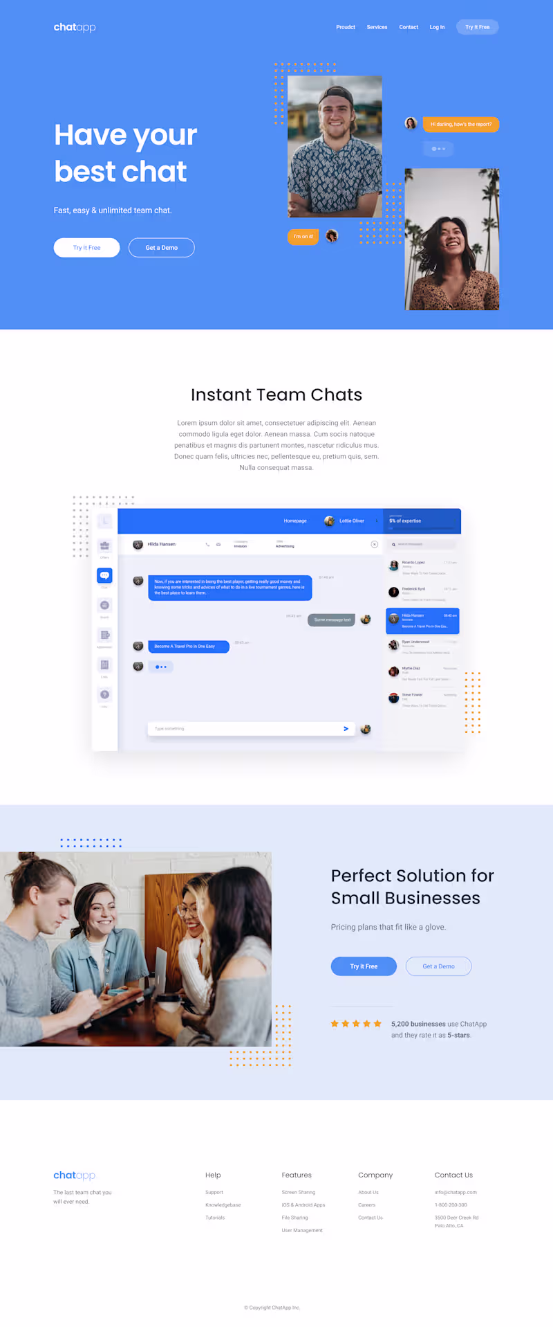 Cover image for Modern SaaS Landing Page —