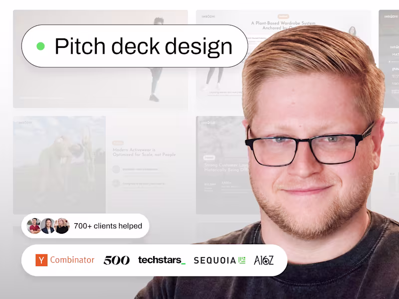 Cover image for Investor-Ready Pitch Deck (Design Only)