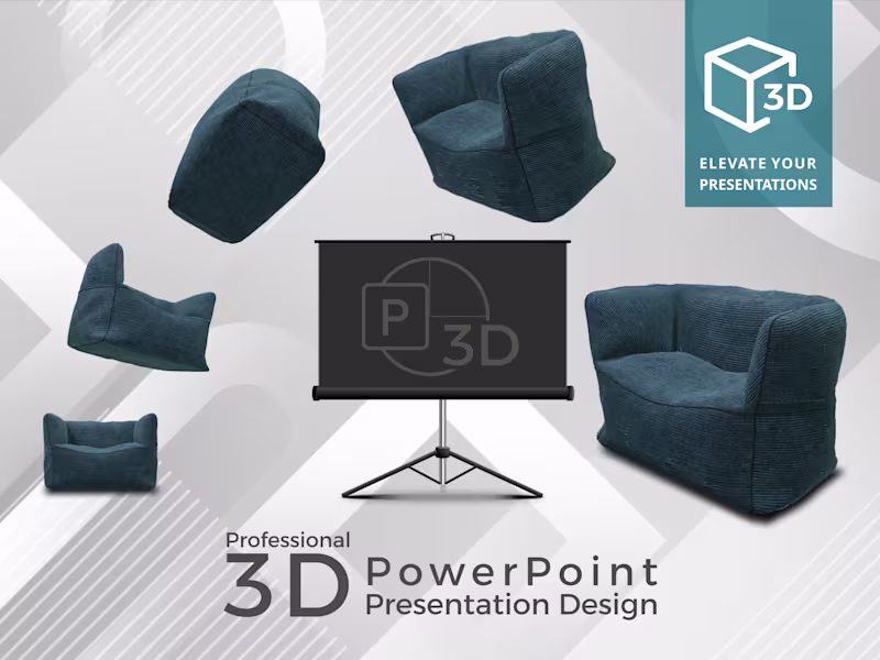 Cover image for 3D PowerPoint Presentation Design