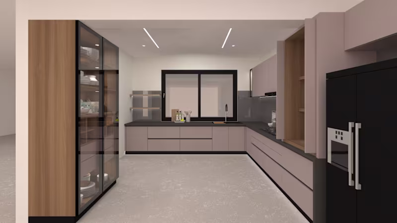 Cover image for THE DUSKY PINK MODULAR KITCHEN