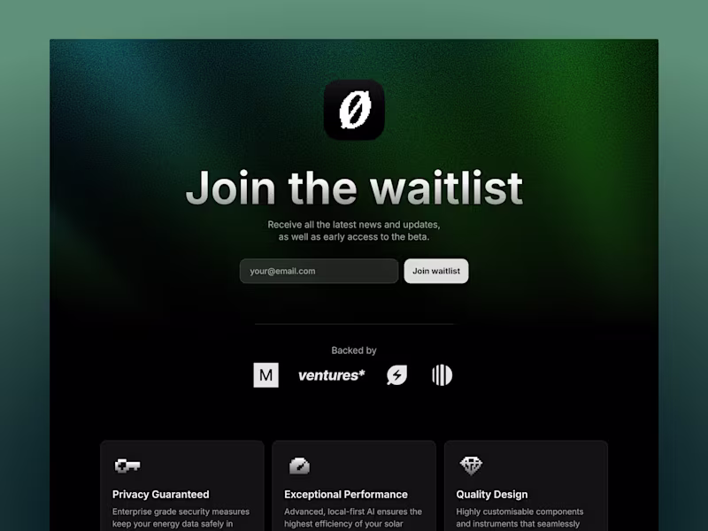 Cover image for Tromsø – Startup Waitlist Framer Template