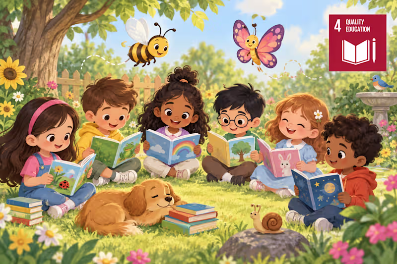 Cover image for Buzzing Garden Friends: Bringing Early