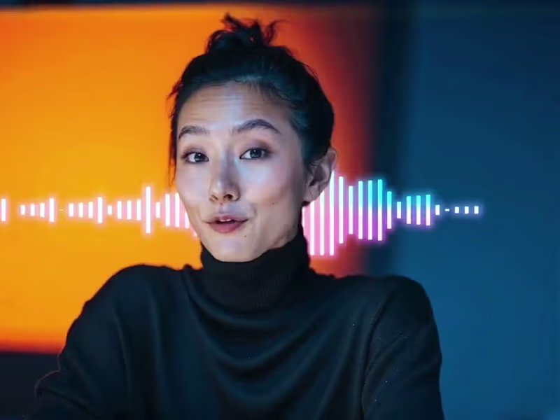 Cover image for Lifelike AI presenter video