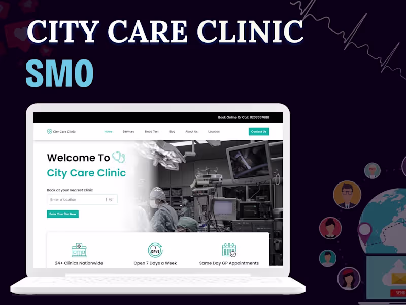 Cover image for City Care Clinic | SMO Services