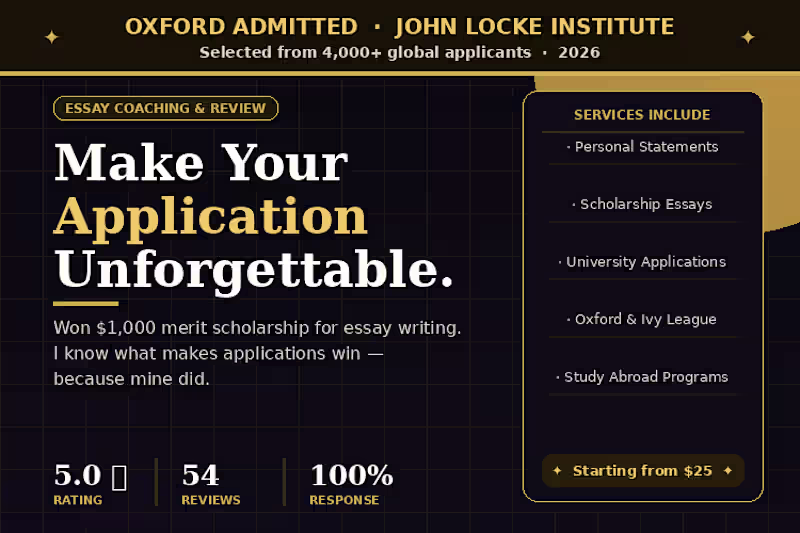 Cover image for Review and refine your university application essay