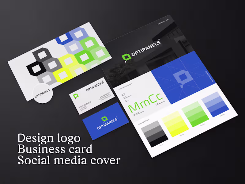 Cover image for I will design logo, business card, social media cover
