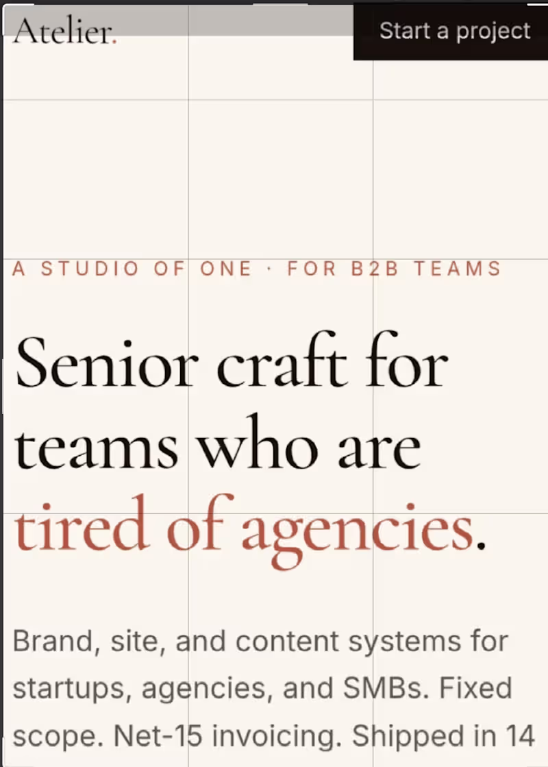 Cover image for Launching Atelier Craig Co. —