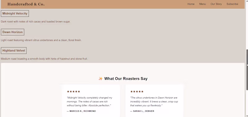 Cover image for Live HTML/CSS Landing Page Showcase – Figma to Code