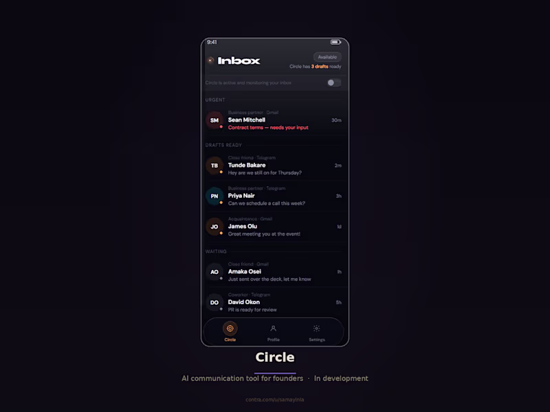 Cover image for Circle: AI Communication Tool for