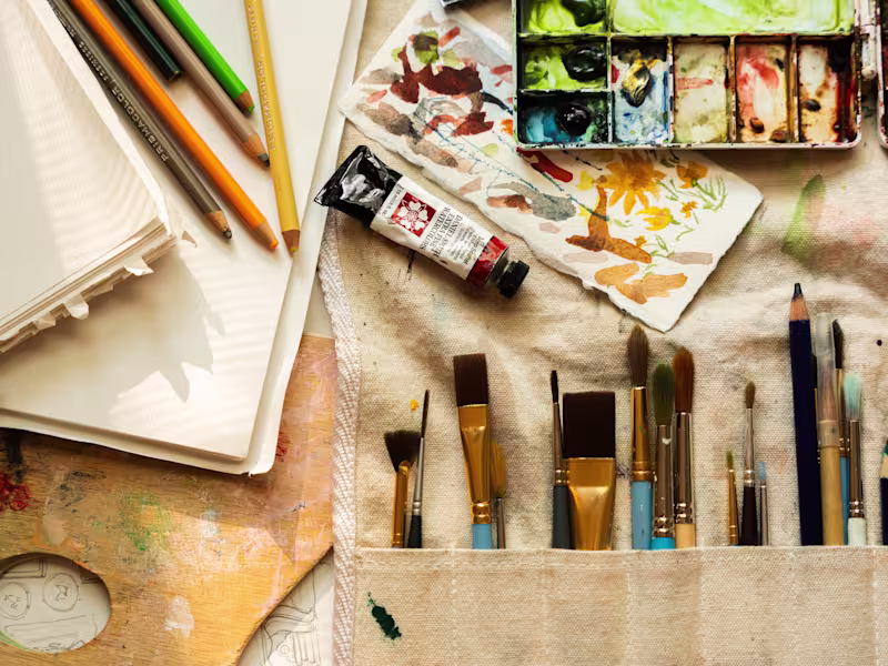 Cover image for YellowLeaf Design | Artist Studio Photography