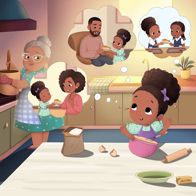 Cover image for Cooking becomes magic when stories