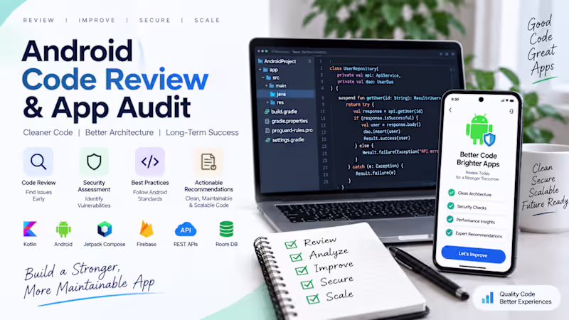 Cover image for Android Code Review & Technical App Audit