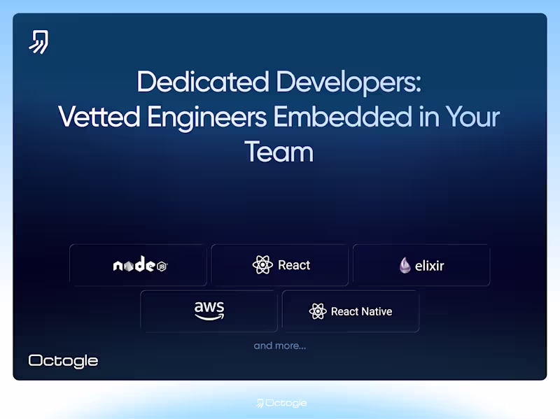 Cover image for Dedicated Developers