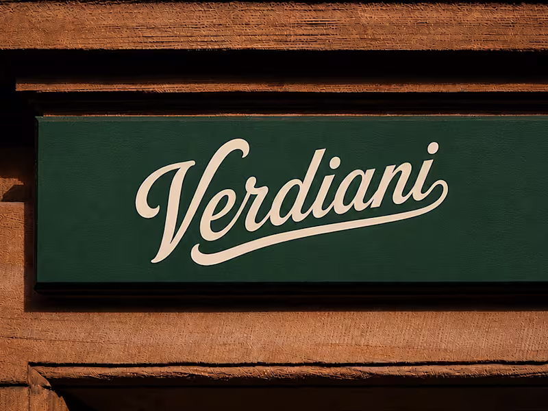 Cover image for Verdiani Italian Bistro — Brand Identity