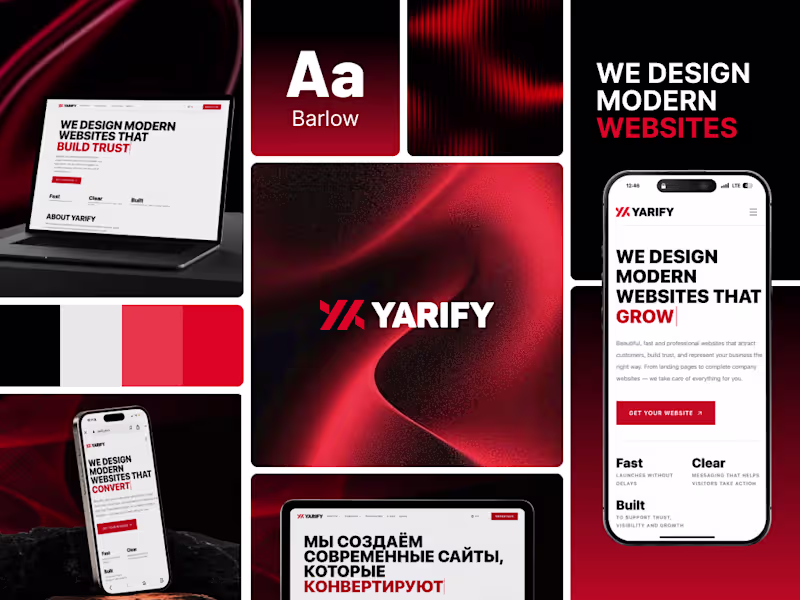 Cover image for Brand Identity Package — Logo, Brand Book & Guidelines