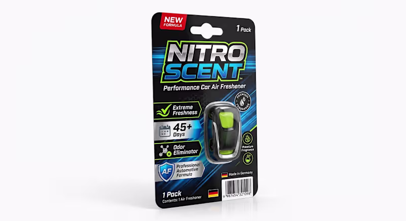 Cover image for Premium Car Air Freshener Packaging