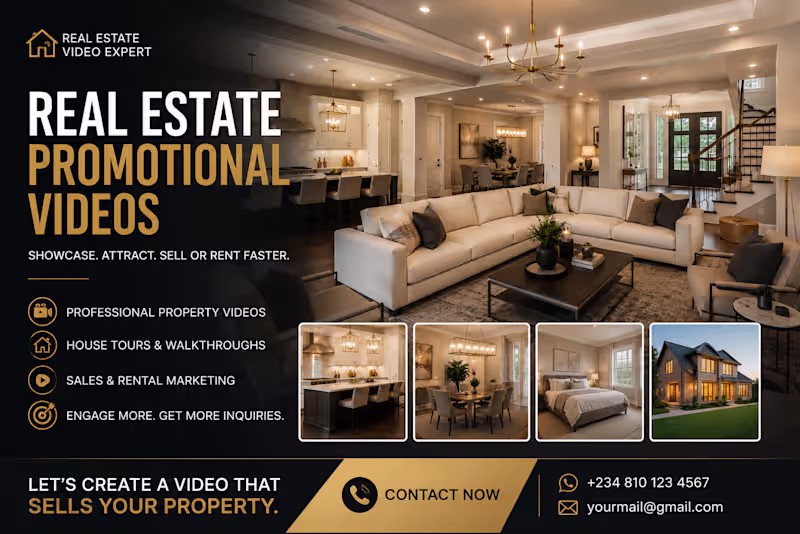Cover image for Estate Video | Property Listing, House Tour & Promotional Video