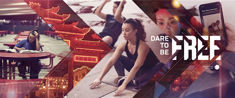 Cover image for Freeletics :: Dare to Be Free