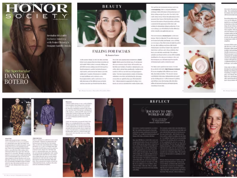 Cover image for Honor Society Magazine - Monthly Fashion Issues