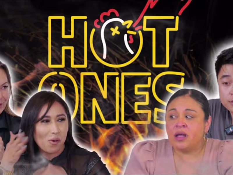 Cover image for UNIS Hot Ones Challenge! Who Can Handle the Heat? - YouTube