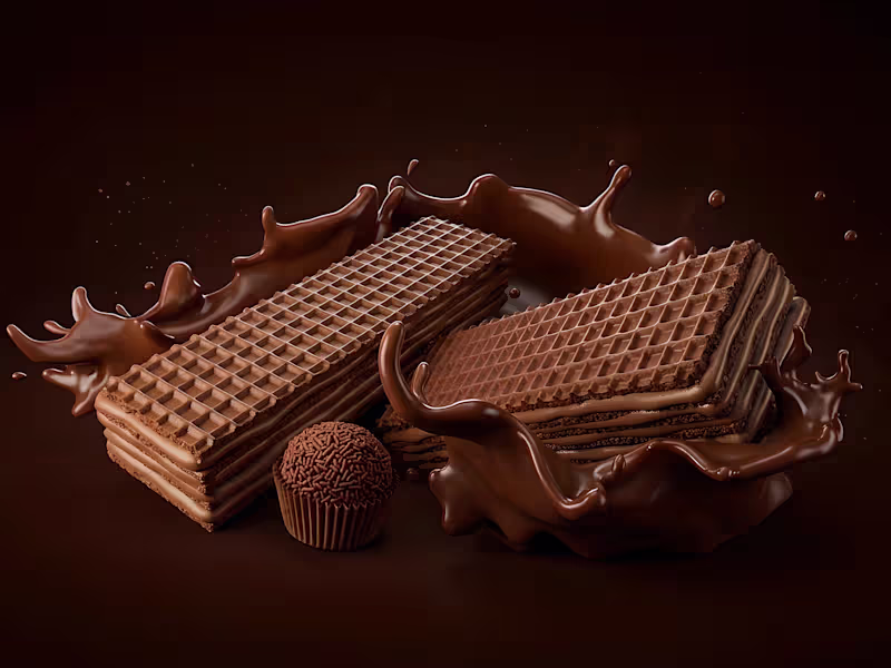 Cover image for Chocolate Wafer: 3D Visualization for