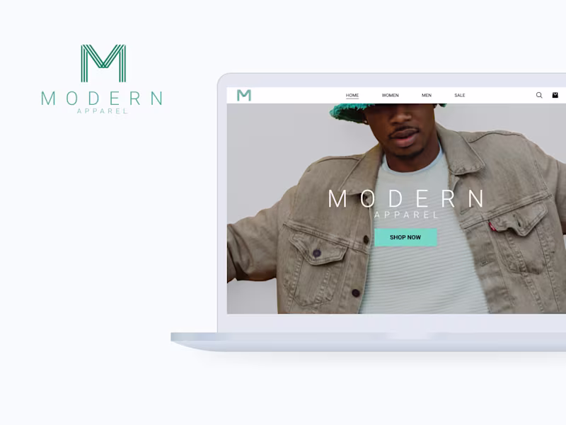 Cover image for Modern - Responsive Clothing Website — John Atteh