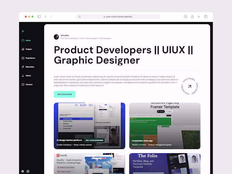 Cover image for Personal Portfolio Website