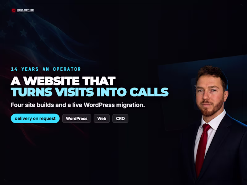 Cover image for A Website That Turns Visitors Into Enquiries