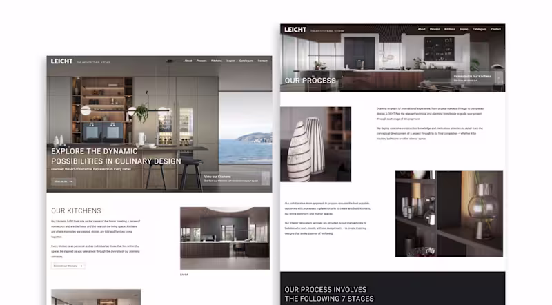 Cover image for Leicht Kitchens