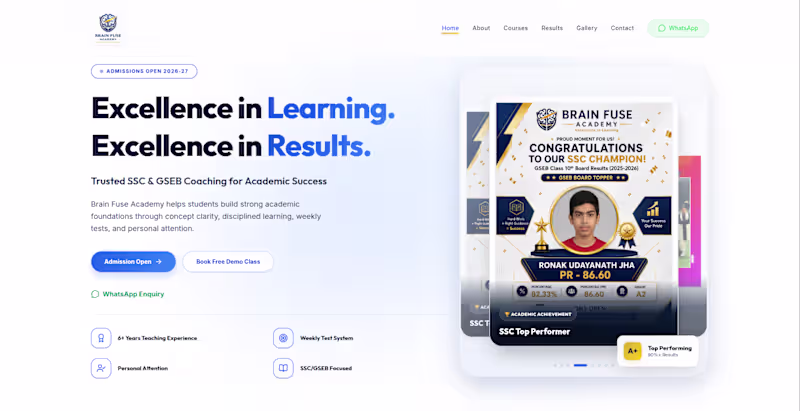 Cover image for Business Website Development