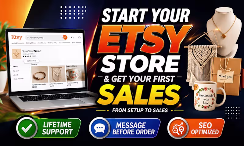 Cover image for I will set up and