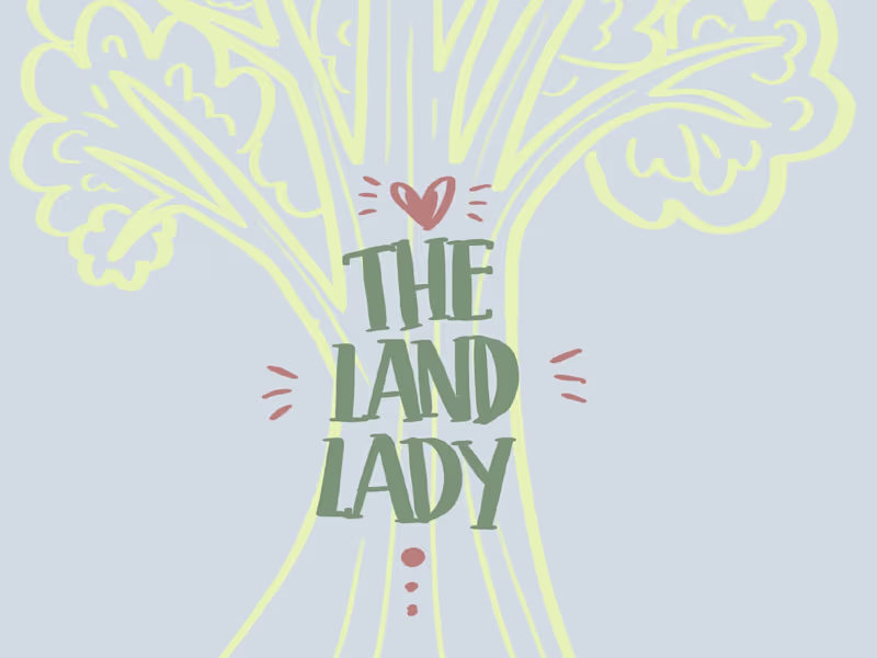 Cover image for The Landlady - Poem
